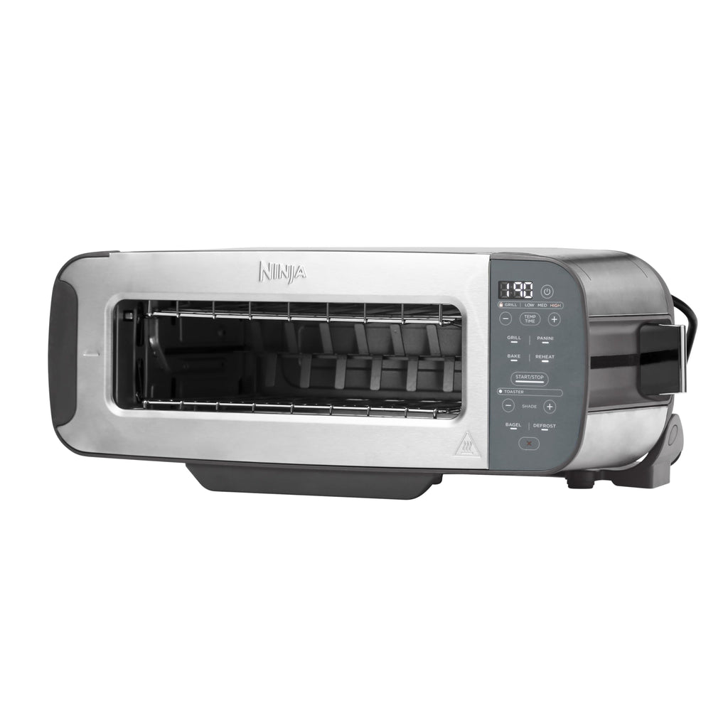Ninja Foodi 3-in-1 Toaster, Elektrogrill mit Deckel, ST202EUSTGD