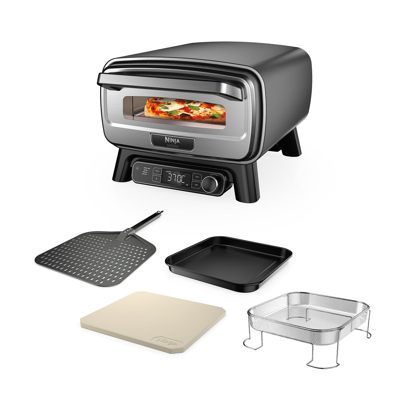 Ninja Artisan Outdoor-Pizzaofen und Heißluftfritteuse, 4 Funktionen