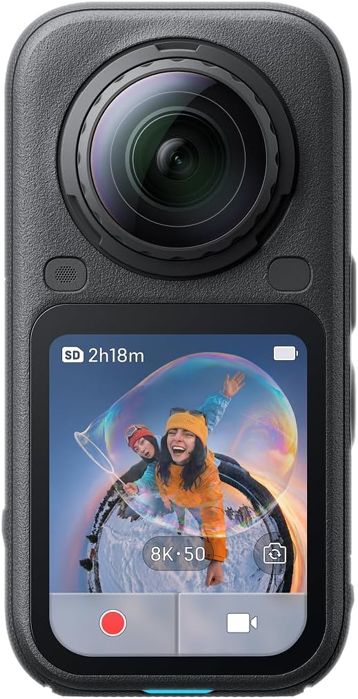 Insta360 X6 Essentials Bundle - 8K 360 Degree Camera with 1/1.1" Sensors