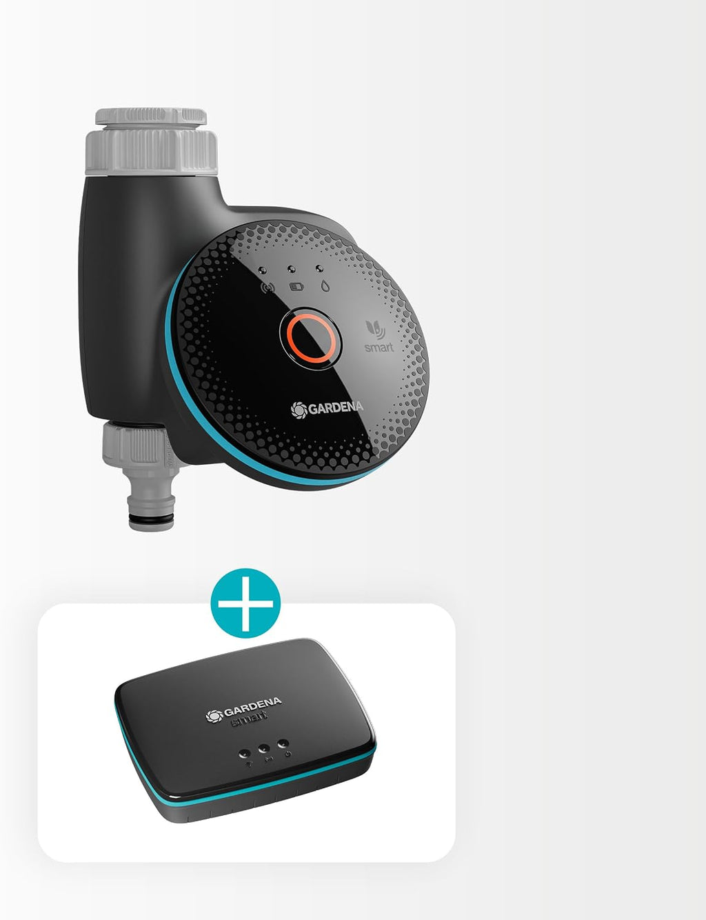 Gardena smart Water Control Set Bewässerungssteuerung; smart: Datengesteuerte Bewässerung*, Smart Home Integration*, Clevere Bewässerung, Hochwertige Ventiltechnik (19043-20)