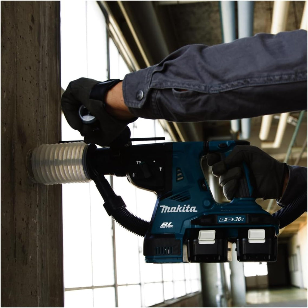 Makita DHR280ZJ Akku Kombihammer, 2 x 18V, Nur Gerät, Batteriebetrieben, Standard, Petrol