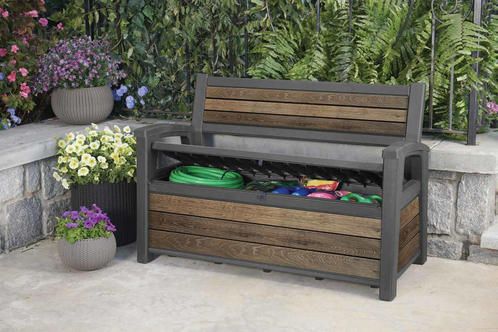 Keter Gartenbank mit Stauraum 227 l