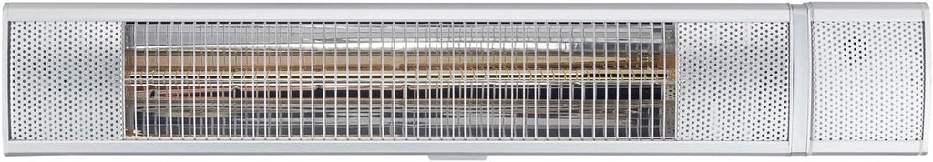 Enders Deckenstrahler Madeira, Elektro Heipilz, Terrassenheizer, Heizstrahler mit individuellem Neigungswinkel, 3 Leistungseinstellungen der Halogenstrahler, aus Aluminium, inkl. Fernbedienung #4922