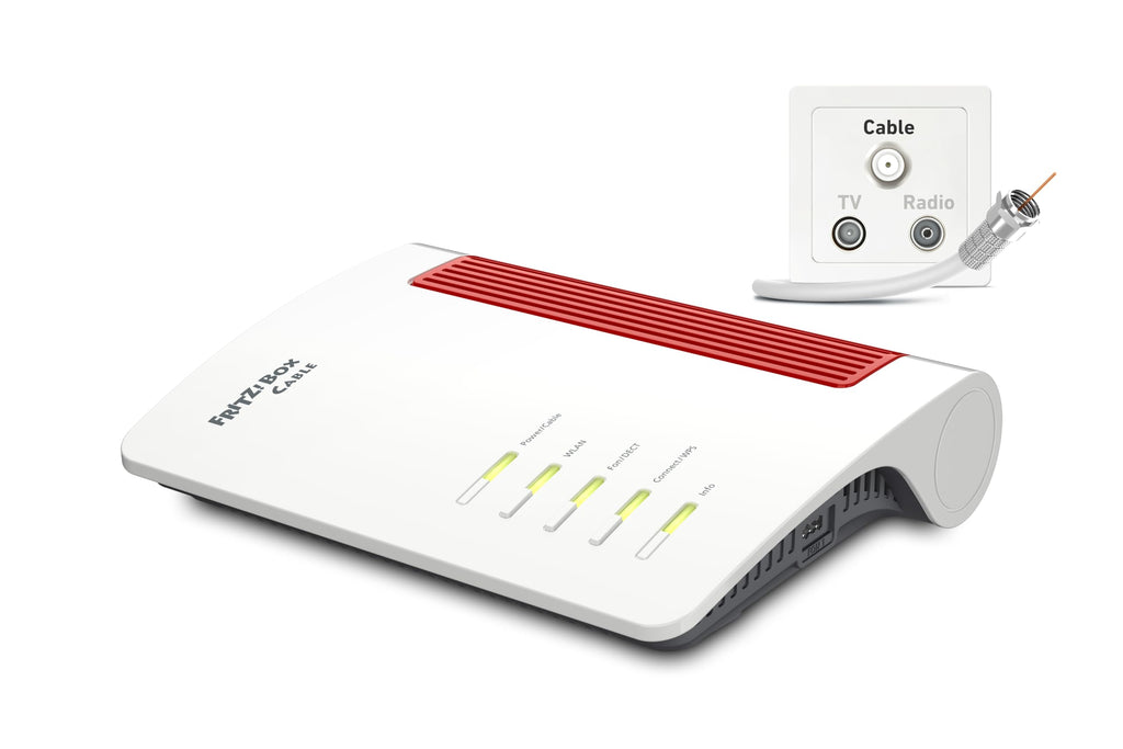 FRITZ!Box 6670 Cable – Wi-Fi 7 Kabelrouter mit DOCSIS 3.1, Zigbee & 2.5-Gbit-LANo