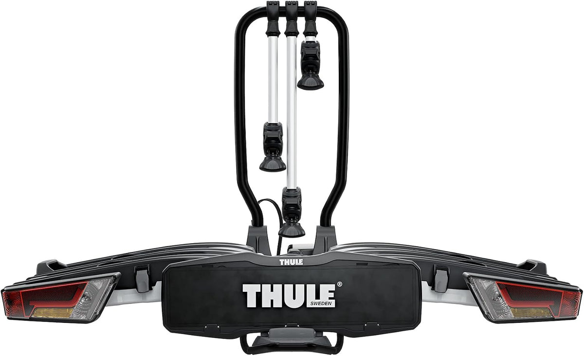 Thule 934100 Fahrradträger EasyFold XT, 3 Bikes, 13 pin, schwarz, 1size