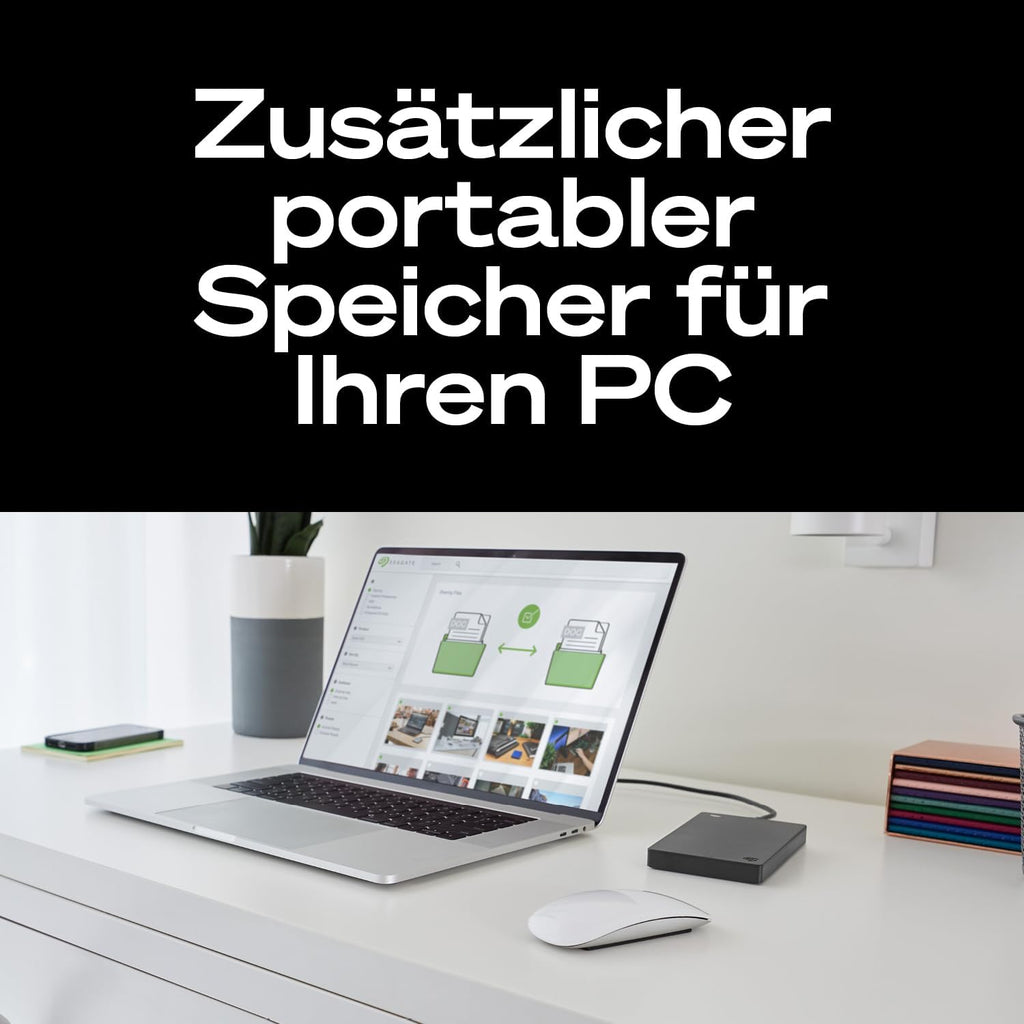 Seagate 2TB Externe Tragbare Festplatte | USB 3.0 (STGX2000400)