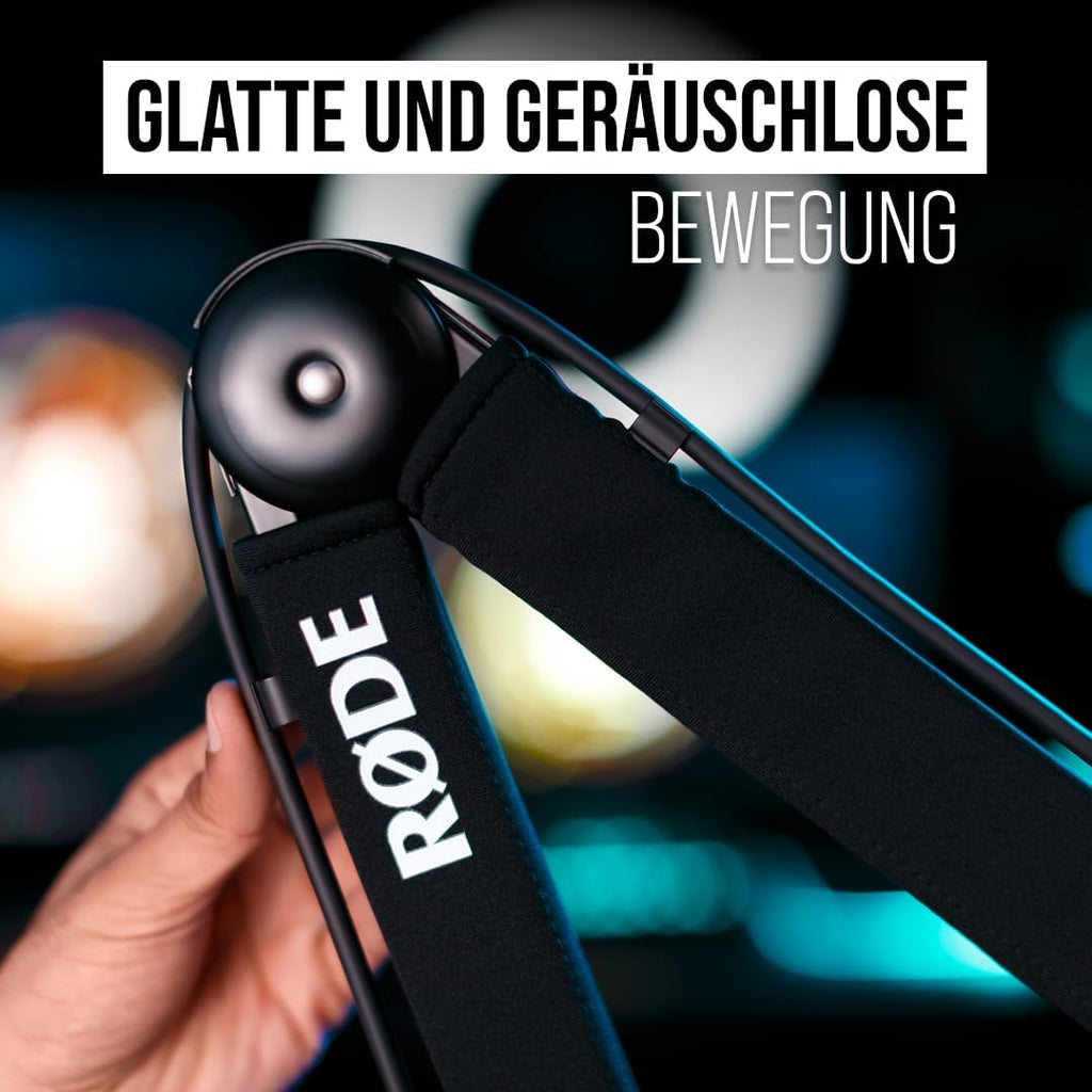 RØDE PSA1+ Professional Articulated Arm Tripod for Studio Applications with Innovative Spring System Neoprene Black