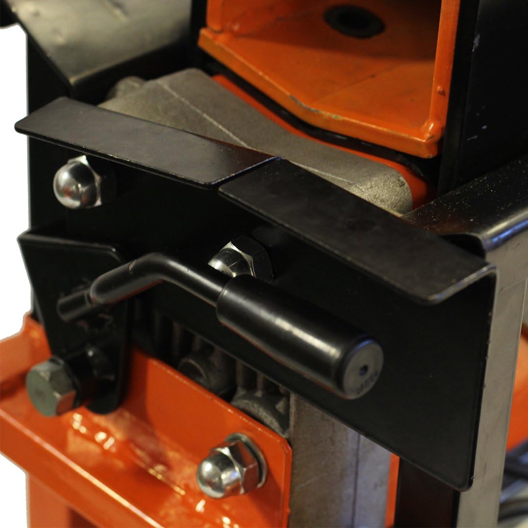 Forest Master FM16D Robustes elektrisches Holzspalter – 8 Tonnen Spaltkraft – Holzscheite bis zu 450 mm – vorgefüllt, gebrauchsfertig – DuoCut-Klinge – 2-Gang-Ramm
