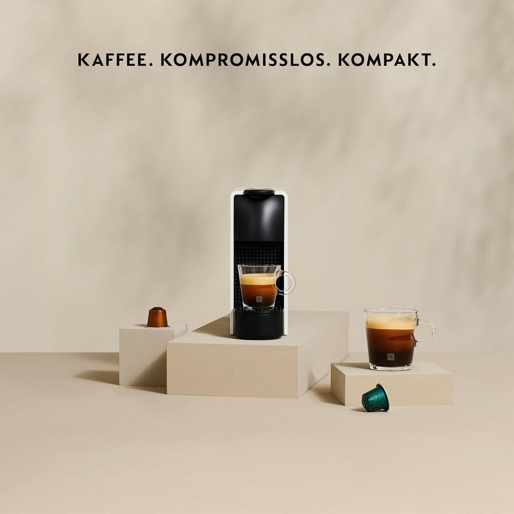 Nespresso KRUPS Essenza Mini Grau Original Kapselmaschine XN110B