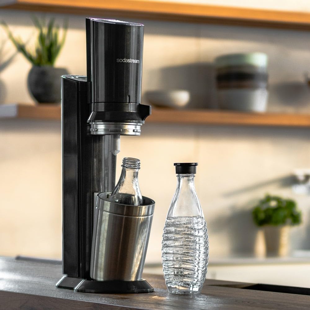 SodaStream Crystal 3.0 Aktionspack 3 Karaffen, titan