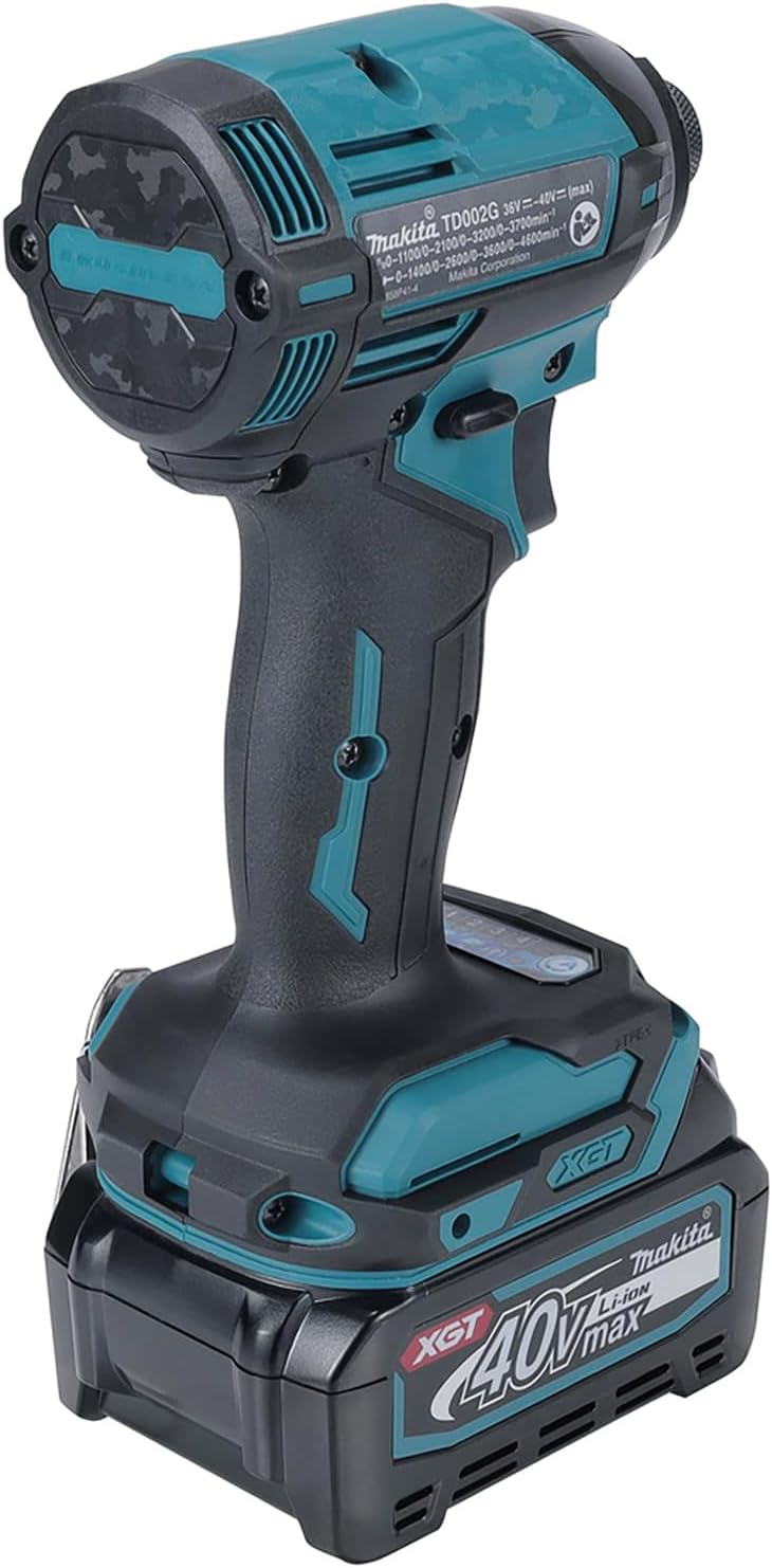 Makita TD002GD202 Akku-Schlagschrauber 40V max. / 2,5 Ah, 2 Akkus + Ladegerät im Transportkoffer