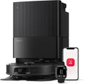 Roborock Qrevo Series Saug- und Wischroboter, 8.000 Pa Saugleistung, Anhebbarer Wischmopp, All-in-One-Dockingstation, Anti-Verhedderungsbürste, Schwarz