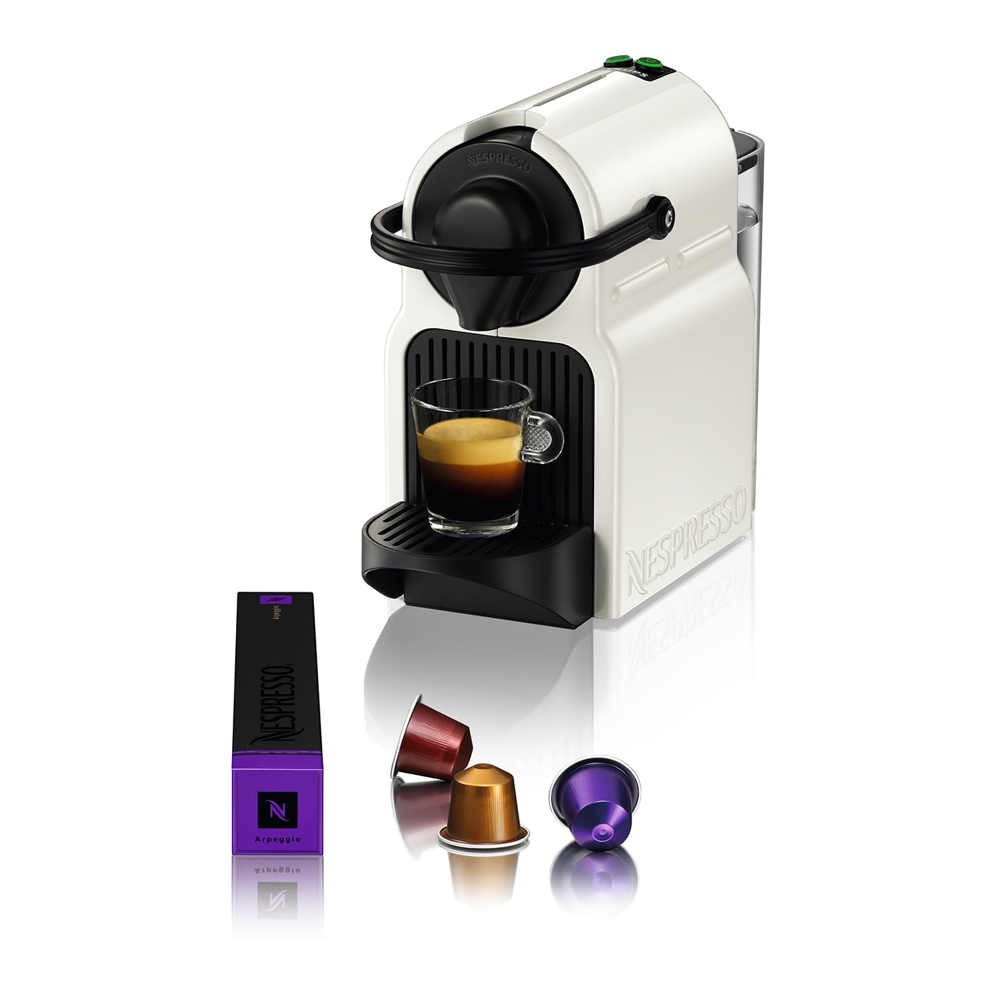 NESPRESSO KRUPS Inissia Rot Original Kapselmaschine XN1005