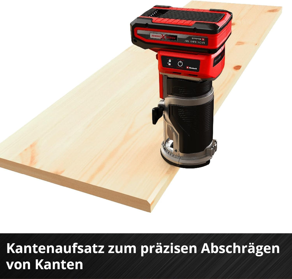 Einhell Professional Akku-Kantenfräse TP-ET 18 Li BL-Solo