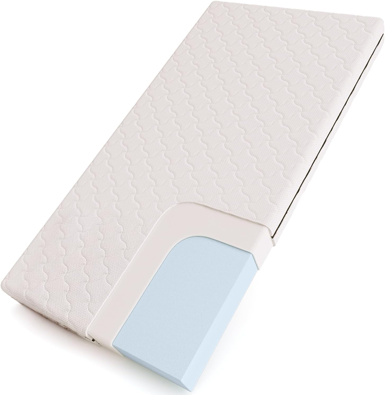 smartwood Matratze 80x150 9 cm, H2, Schaumstoffmatratze, SmartComfort