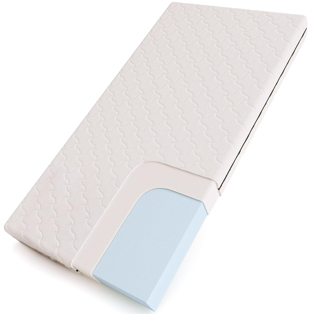 smartwood Matratze 80x150 9 cm, H2, Schaumstoffmatratze, SmartComfort