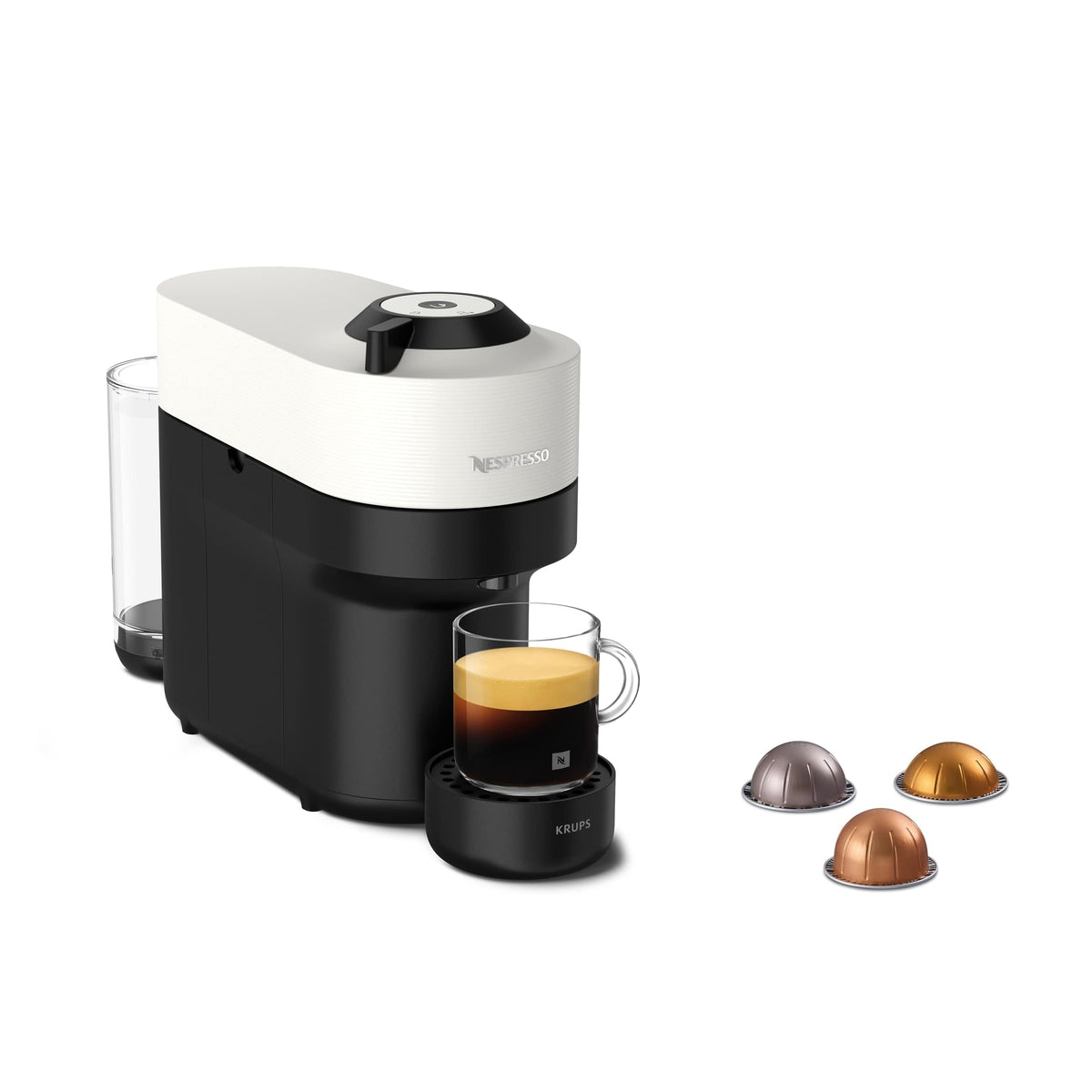 NESPRESSO KRUPS Vertuo Pop Plus Titan Kapselmaschine XN930T