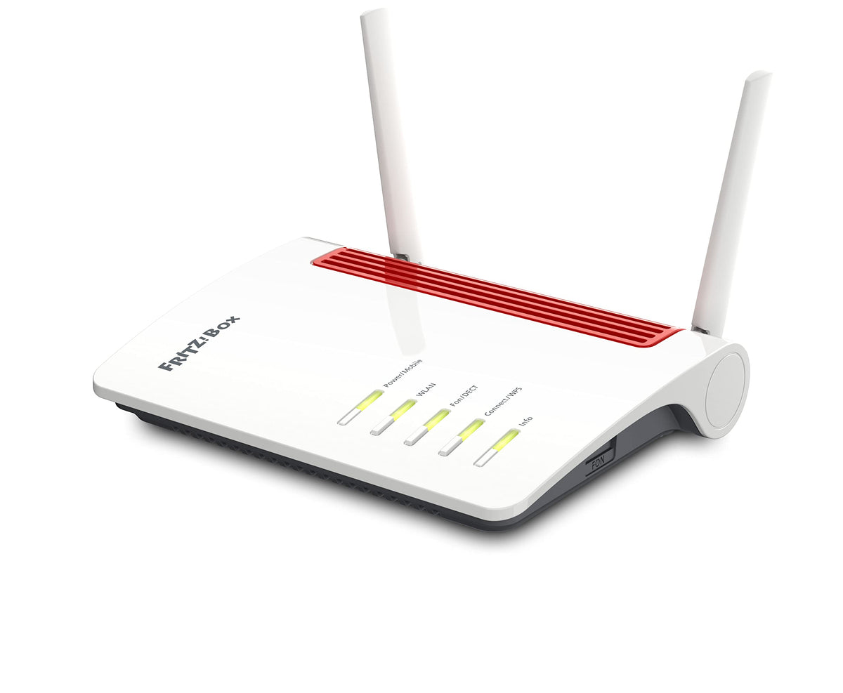 FRITZ!Box 6850 5G – LTE/5G-Router mit WLAN AC+N, DECT, USB 3.0 & 4x LANo