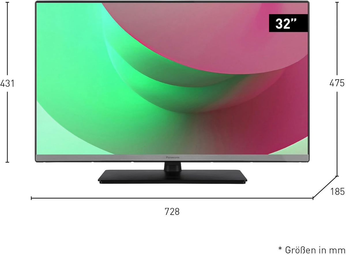 Panasonic TB-32S45AEZ, S45A Serie 32 Zoll Full HD LED Smart TV, 2024, TiVo, Google- und Alexa-Sprachsteuerung, Gaming-Modus, Media Player, HDR, HDMI, für EIN außergewöhnliches visuelles Erlebnis