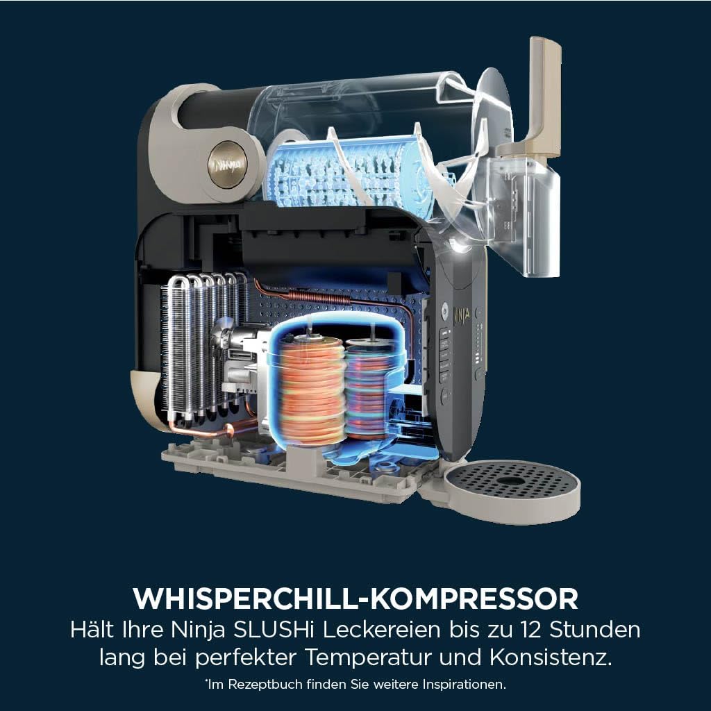 Ninja SLUSHi Maschine für Slush, fasst 1,9 L, Stone Gold, FS301EUSTGD