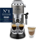 De'Longhi Dedica Style - Espressomaschine mit Manuellem Milchaufschäumer