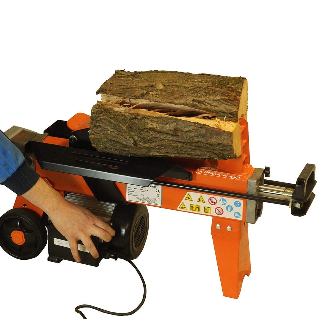 Forest Master FM8 Elektrischer Holzspalter, 5 Tonnen, strapazierfähig, FM8, für harte und gewürzte Hölzer