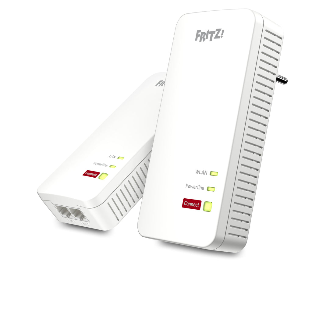 FRITZ!Powerline 1240 AX Set – Wi-Fi 6 Powerline mit WLAN & 1.200 MBit/so