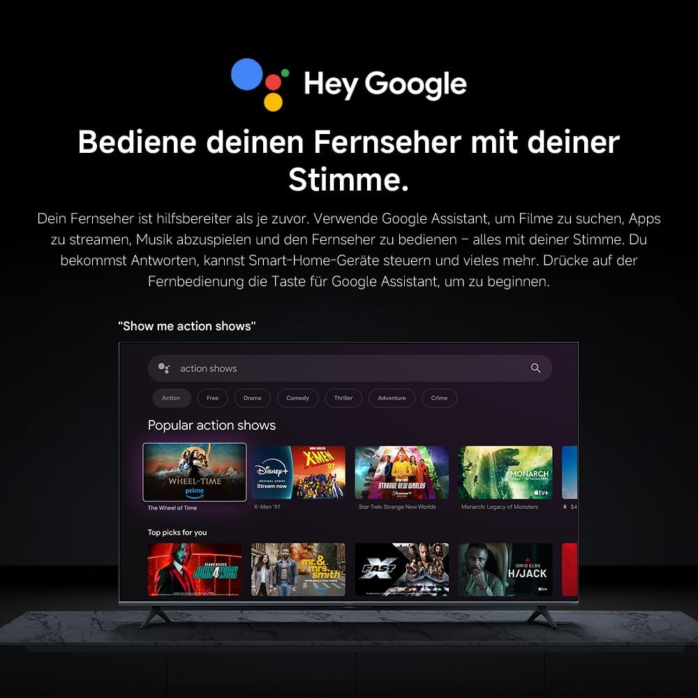 XIAOMI TV S Mini LED 65 Zoll (165 cm), 4K UHD Smart TV, HDR10+, Google TV