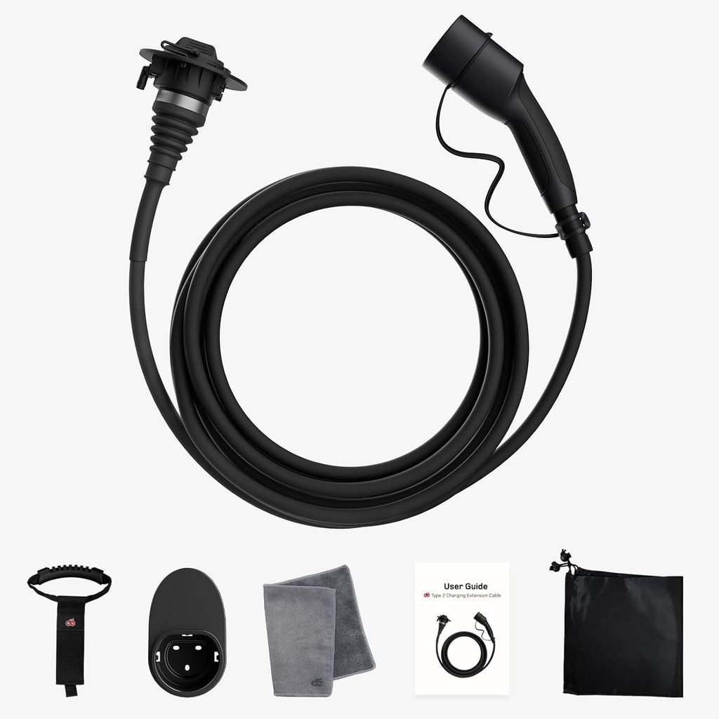 dé Typ 2 Verlängerungskabel für Wallbox[5m, 11kW, 16A] 3-phasig Ladekabel