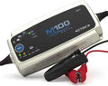 CTEK M100 Komplettbatterieladesystem für Wasserfahrzeuge 12V 7A, Ladegerät für Boote, Intelligentes Batterieladegerät Und Batteriepfleger Mit Rekonditionierungsmodus Und AGM-Option