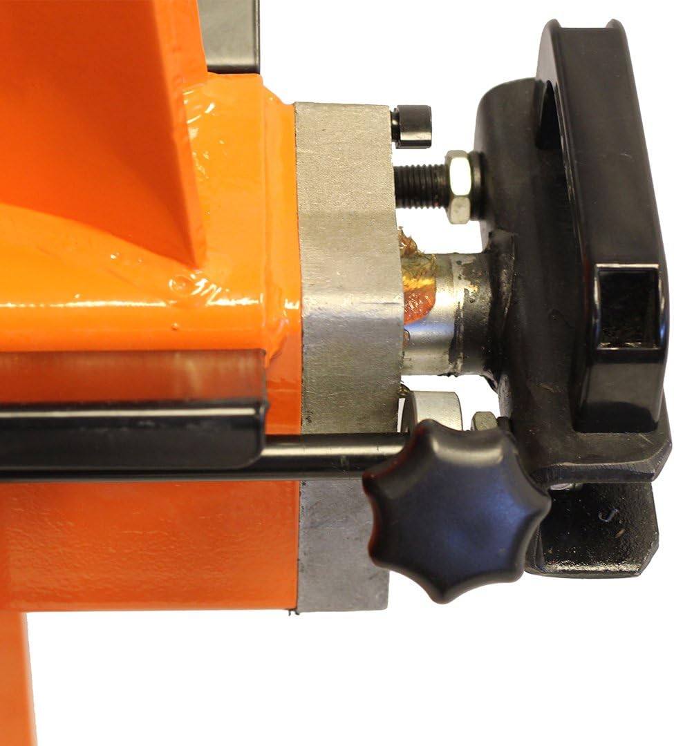 Forest Master FM16D Robustes elektrisches Holzspalter – 8 Tonnen Spaltkraft – Holzscheite bis zu 450 mm – vorgefüllt, gebrauchsfertig – DuoCut-Klinge – 2-Gang-Ramm