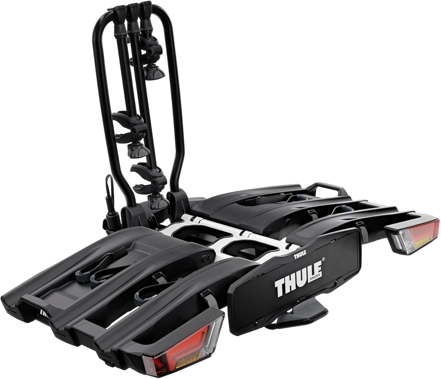 Thule EasyFold XT Fahrradträger für Anhängerkupplung 3 Fahrräder schwarz