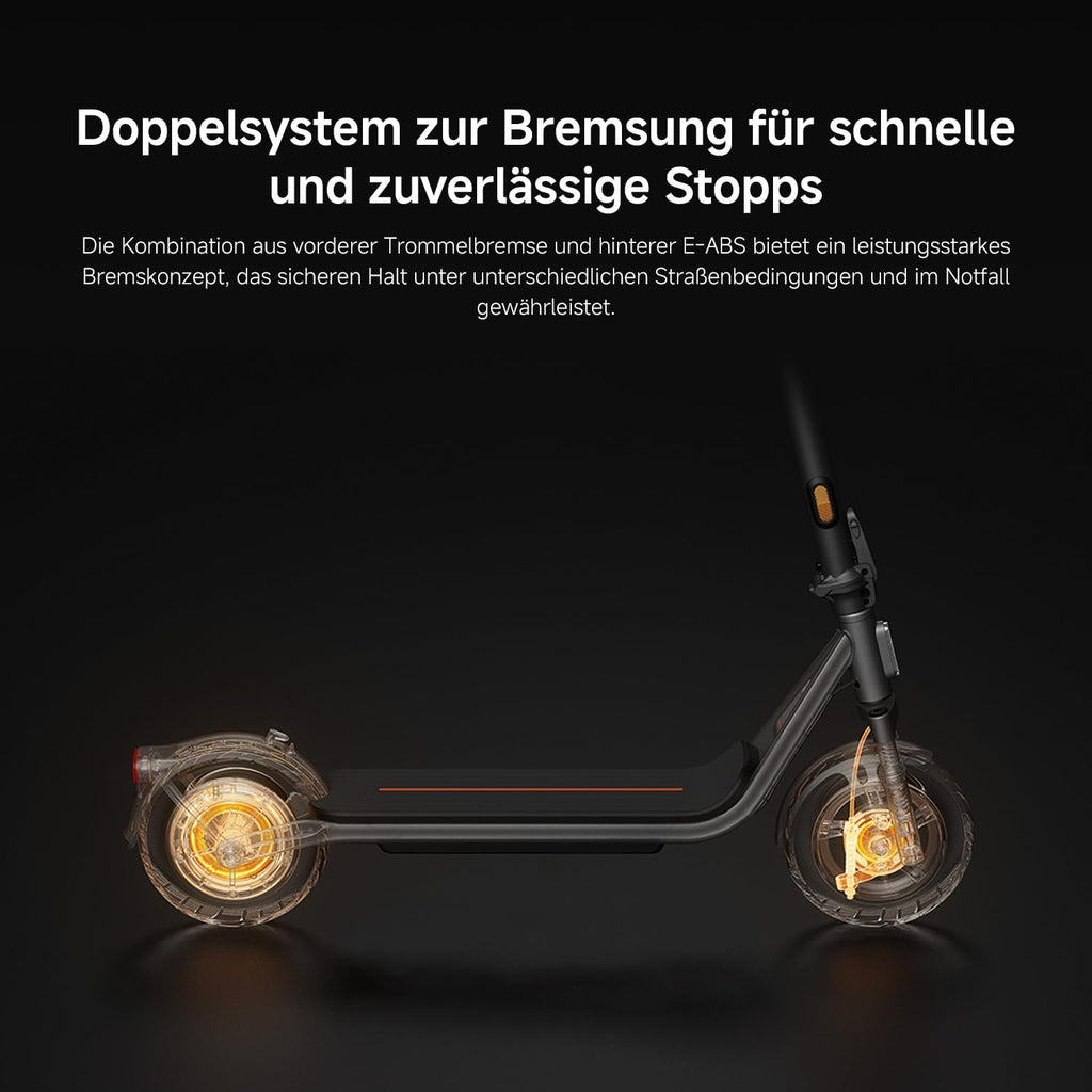 Xiaomi Electric Scooter 6 Lite E-Scooter mit ABE, bis zu 25 km Reichweite, 300 W Motor, 10 Zoll Luftreifen, Doppelfederung vorne, faltbar, Anthrazit