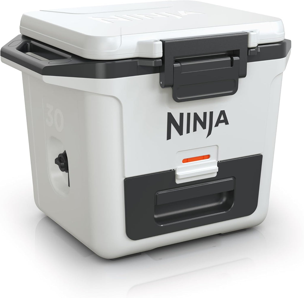Ninja FrostVault Hard Cooler 47L, Premium isolierte Kühlbox, hält EIS bis zu 6 Tage