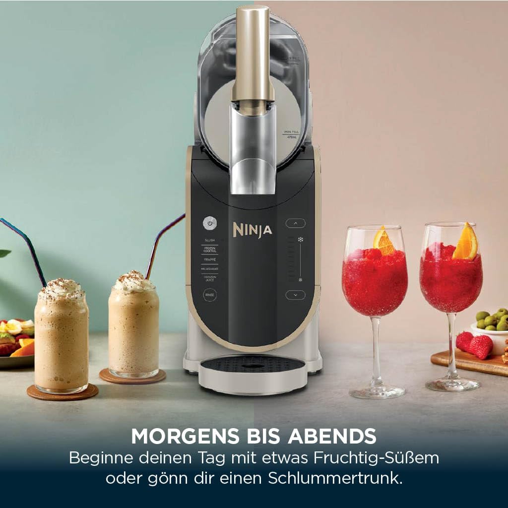 Ninja SLUSHi Maschine für Slush, fasst 1,9 L, Stone Gold, FS301EUSTGD