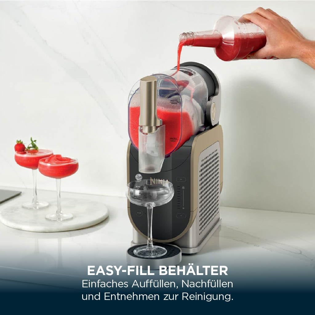 Ninja SLUSHi Maschine für Slush, fasst 1,9 L, Stone Gold, FS301EUSTGD