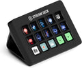 Elgato Stream Deck MK.2 - Studio Controller, 15 Macro Keys, Triggering Action in Apps and Software such as OBS, Twitch, YouTube and More, for Mac and PC | For actions in OBS, Twitch, YouTube and more, visual feedback, hundreds of plugins, Mac and PC