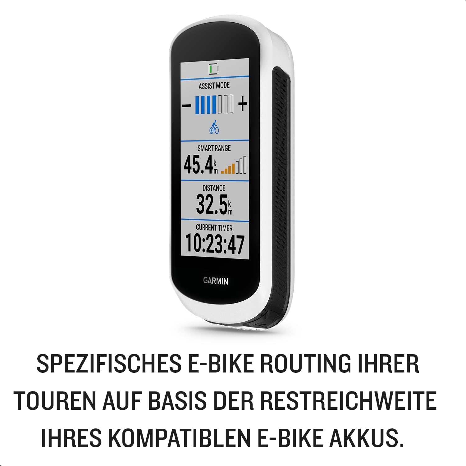 Garmin Edge Explore 2 - GPS Bicycle Navigation for Touring Cyclists & E-Bikers, 3 Inch Touch Display, Easy Operation, Specific E-Bike Routing, Pre-Installed Europe Map & Up to 16 Hours Battery Life