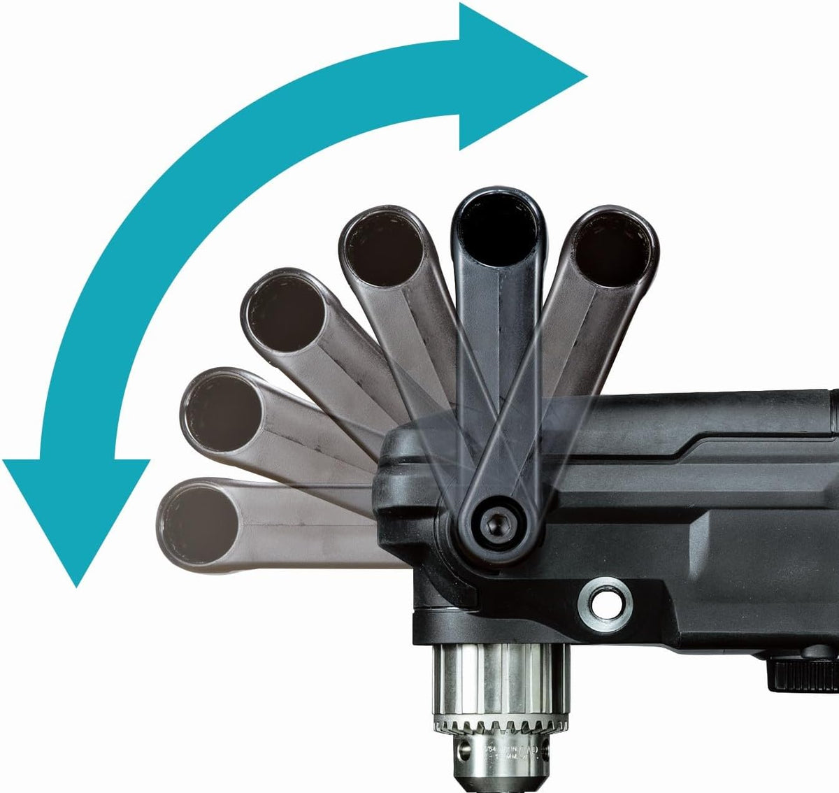 Makita DA001GZ Akku-Winkelbohrmaschine 40V max. (ohne Akku, ohne Ladegerät)