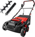 MZK Elektro Vertikutierer & Rasenlüfter, 38 cm, 3700 U/min