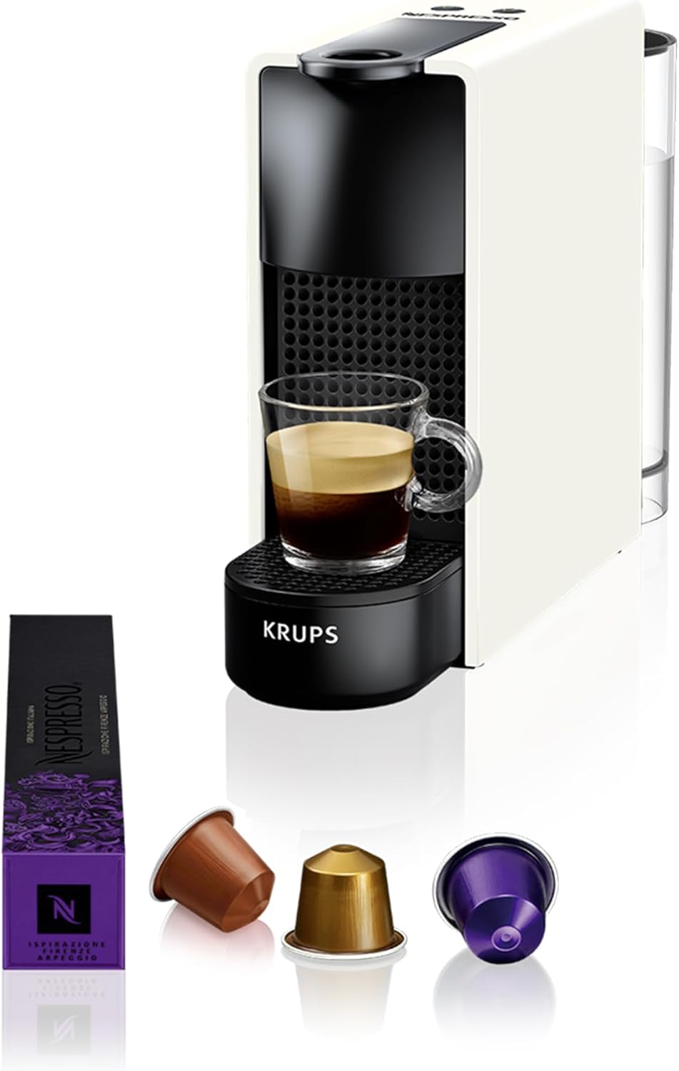 KRUPS NESPRESSO Essenza Mini Weiß Original Kapselmaschine XN1101