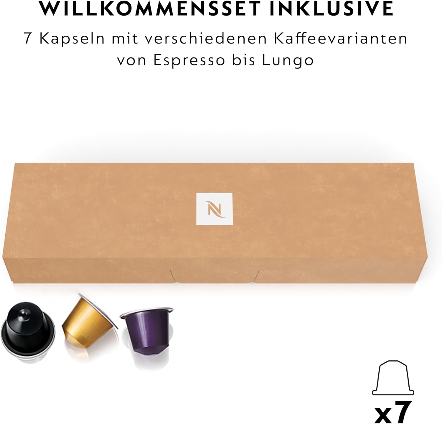 Nespresso Krups XN7615 Citiz&Milk Kaffeekapselmaschine | 1260W | Wassertankkapazität 1l | Pumpendruck 19 Bar | Farbe Rot