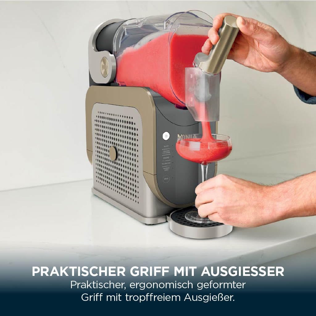 Ninja SLUSHi Maschine für Slush, fasst 1,9 L, Stone Gold, FS301EUSTGD