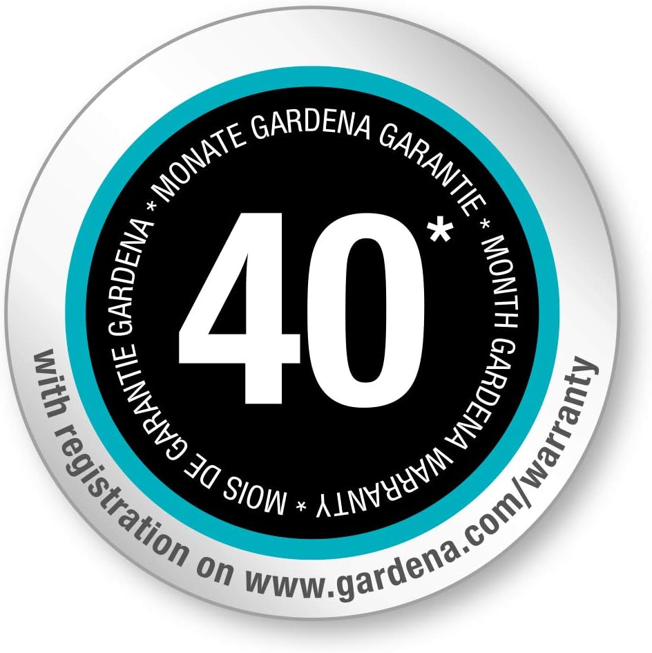 Gardena Regenfasspumpe 4700/2 inox mit Kabel: Tauchdruckpumpe mit integriertem Filter, Fördermenge 4700 l/h, rostfreies Gehäuse, Regulierventil zur Einstellung der Wassermenge (1764-20)