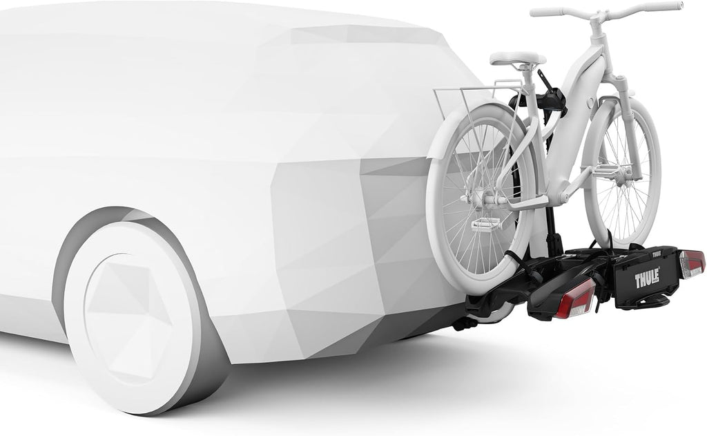 Thule Easyfold 3 Plattformfahrradträger Für Die Anhängerkupplung Black, 2(3) Bikes