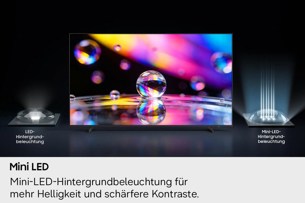 Samsung M70H Mini LED 4K 65 Zoll (163 cm) UHD, HDR, Motion Xcelerator 144Hz, AI Companion, 900 Sender, Smart TV, GU65M70HAU, 2026