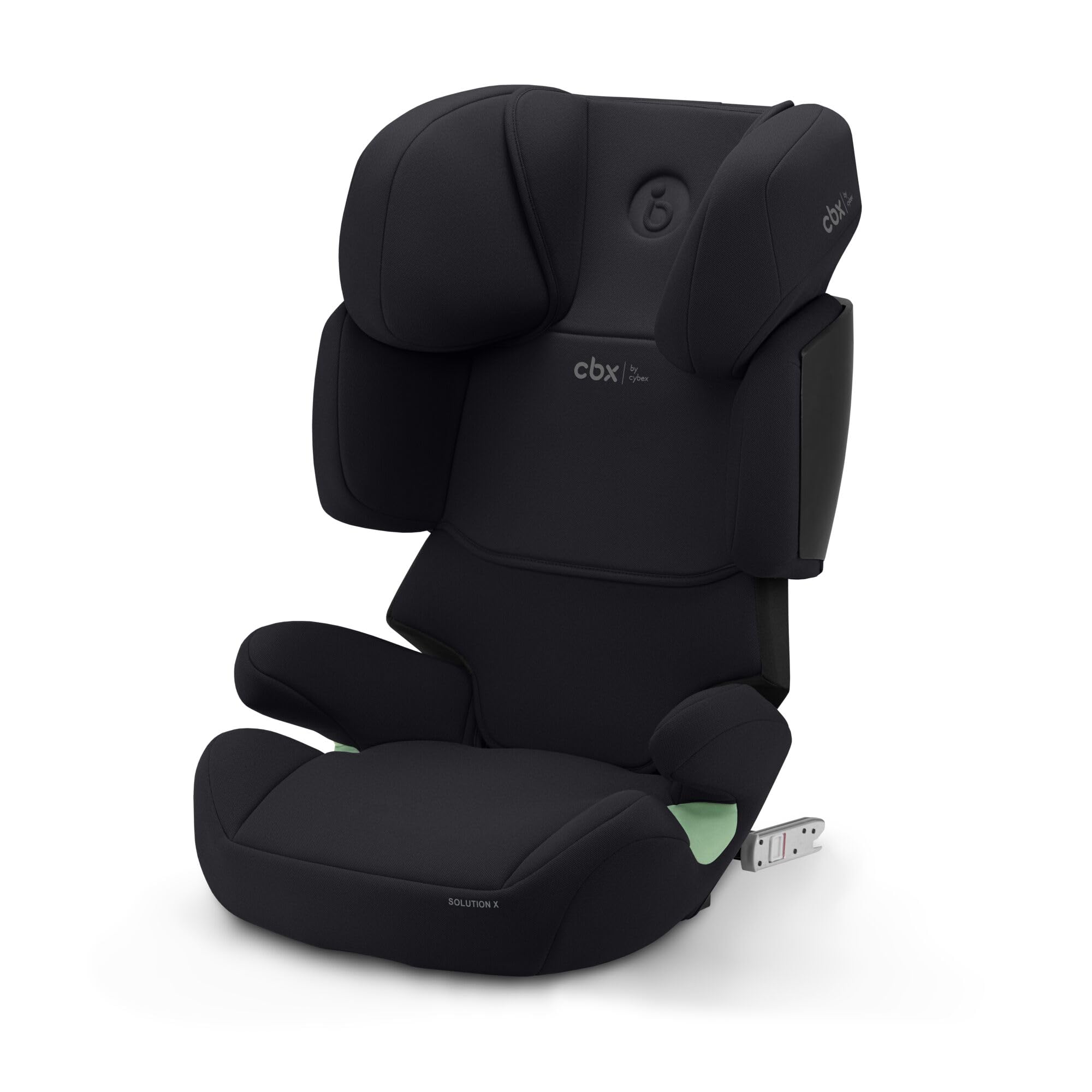 CBX by CYBEX Silver Solution X i-Fix Children's Car Seat for Cars with and without Isofix, From Approx. 3 to 12 Years (100 - 150 cm), From Approx. 15 to 50 kg, Pure Black