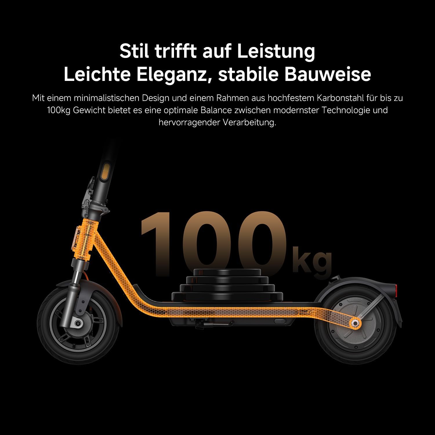 Xiaomi Electric Scooter 6 Lite E-Scooter mit ABE, bis zu 25 km Reichweite, 300 W Motor, 10 Zoll Luftreifen, Doppelfederung vorne, faltbar, Anthrazit