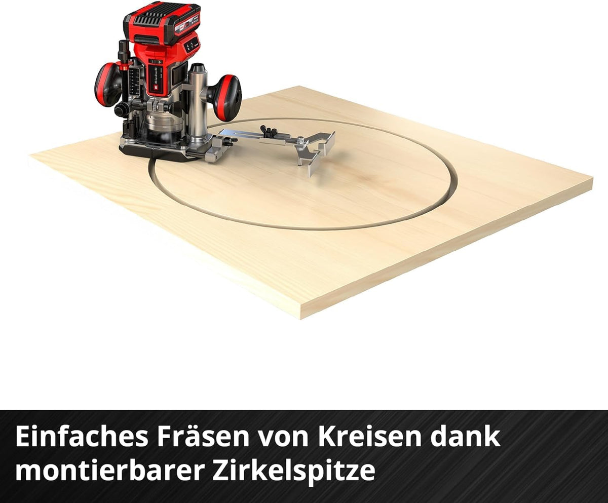 Einhell Prof. Akku-Ober-/Kantenfräsen-Set TP-RO 18 Set Li BL-Solo
