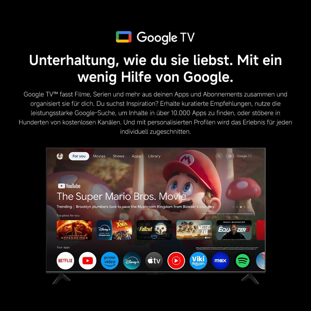 XIAOMI TV S Mini LED 65 Zoll (165 cm), 4K UHD Smart TV, HDR10+, Google TV